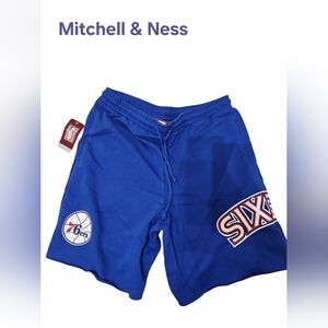 Mitchell & Ness Casual Shorts Men Tracksuit male Blue